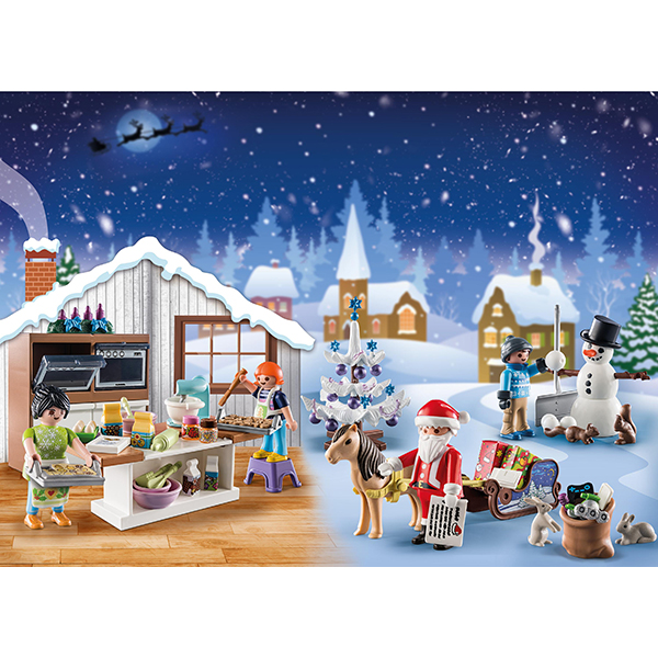 Playmobil Christmas 71088 Calendario de Adviento - Pastelería Navideña - Imagen 1
