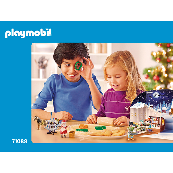 Playmobil Christmas 71088 Calendario de Adviento - Pastelería Navideña - Imatge 3