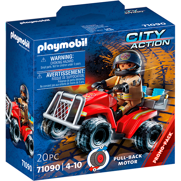 Playmobil City Action 71090 Bomberos - Speed Quad