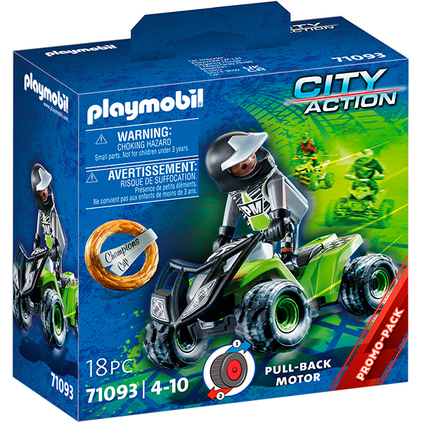Speed Quad Carreres Playmobil