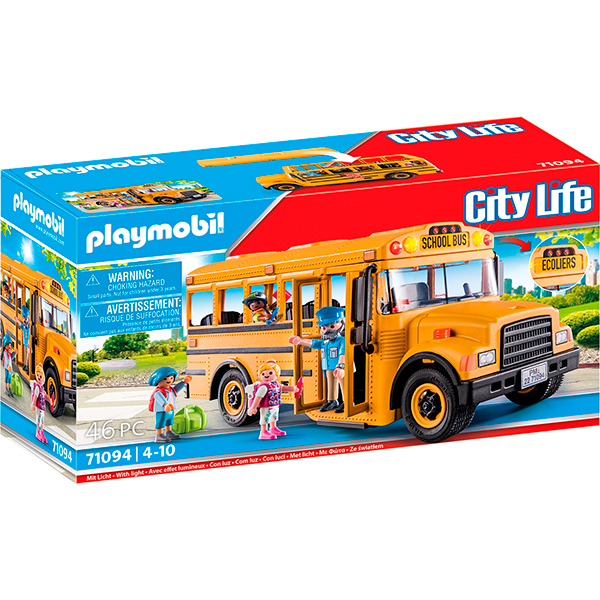 Playmobil City Life 71094 Autobús Escolar US - Imagen 1