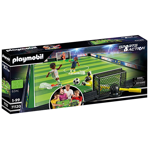 Playmobil Sports & Action 71120 Campo de Fútbol