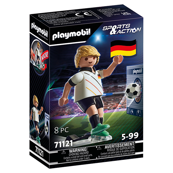 Playmobil Sports & Action 71121 Jogador de Futebol - Alemanha - Imagem 1