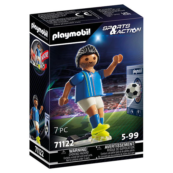 Playmobil Sports & Action 71122 Jugador de Fútbol - Italia - Imagen 1