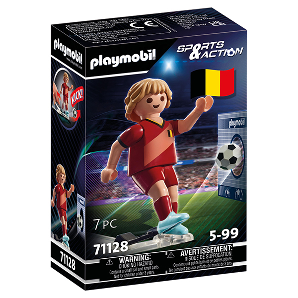 Jugador Fútbol Bèlgica Playmobil - Imatge 1