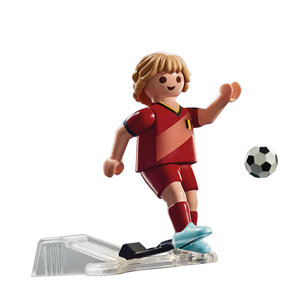 Playmobil Sports & Action 71128 Jugador de Fútbol - Bélgica - Imagen 2