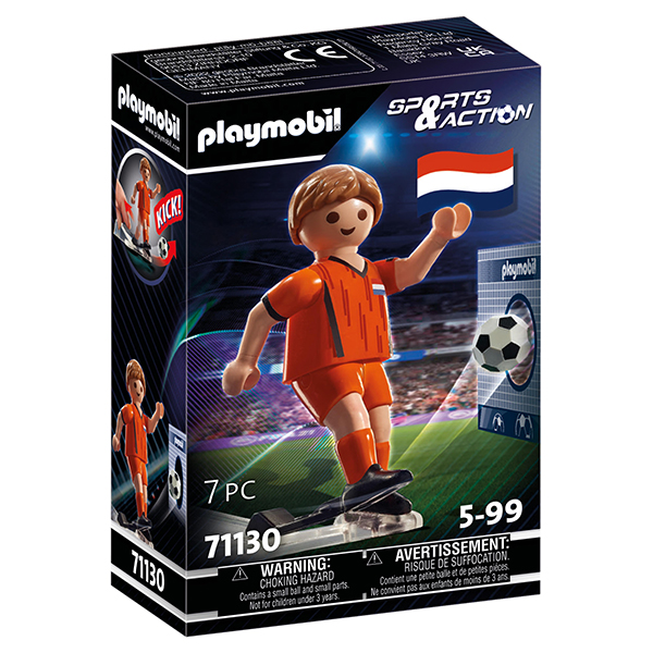 Jugador Fútbol Països Baixos Playmobil - Imatge 1