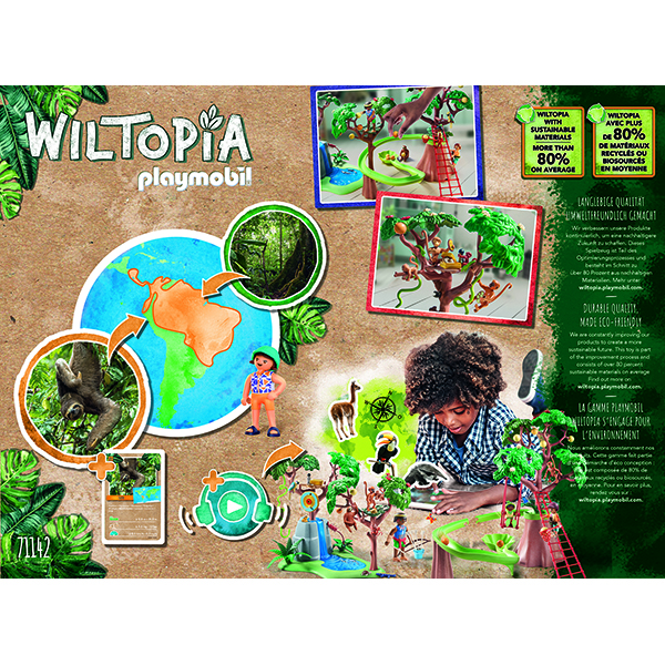 Playmobil 71142 Wiltopia Wiltopia - Parque Infantil Jungla Tropical - Imagen 2