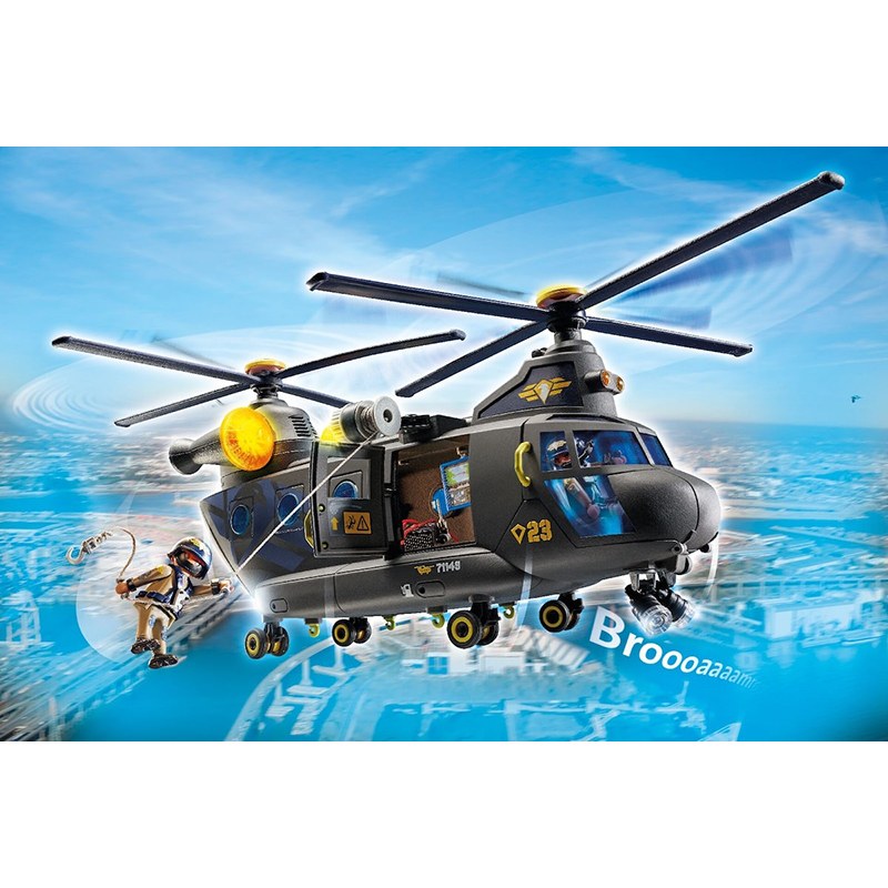 Playmobil City Action 71149 - Fuerzas Especiales - Helicóptero Banana - Imagen 3