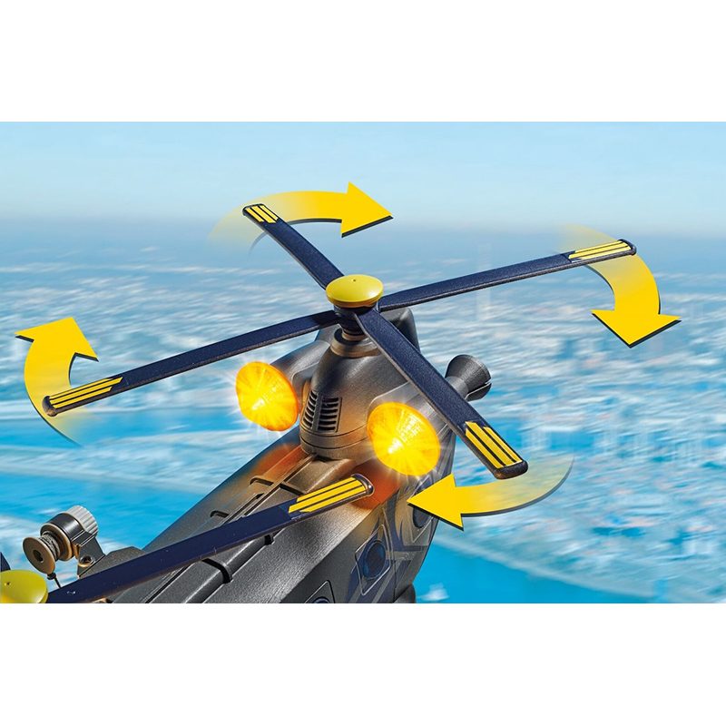 Playmobil City Action 71149 - Fuerzas Especiales - Helicóptero Banana - Imagen 6
