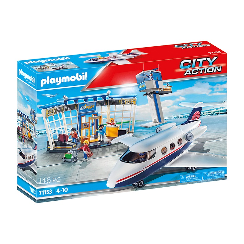 Playmobil City Action 71153 - Aeroporto com Avião e Torre