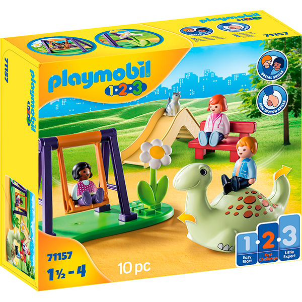 Playmobil 1.2.3 71157 Parque Infantil