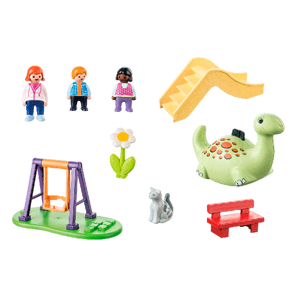 Playmobil 1.2.3 71157 Parque Infantil - Imagem 1