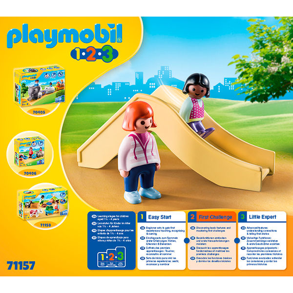 Playmobil 1.2.3 71157 Parque Infantil - Imatge 3