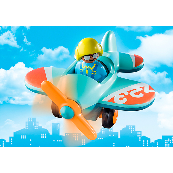 Playmobil 1.2.3 71159 Avión - Imagen 2