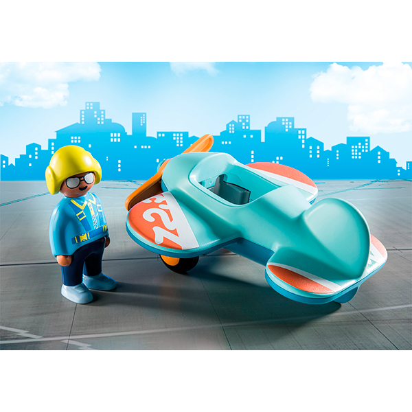 Playmobil 1.2.3 71159 Avião - Imagem 4