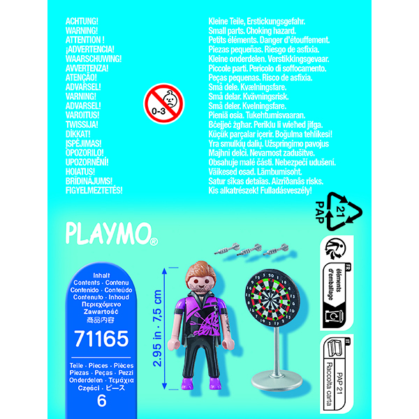 Playmobil 71165 Special Plus Jogador de Dardos - Imagem 2