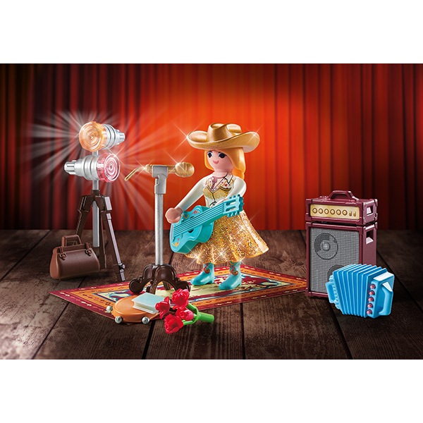Playmobil 71184 Family Fun Cantante de Música Country - Imatge 1