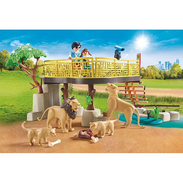 Playmobil 71192 Lions com gabinete ao ar livre - Imagem 3