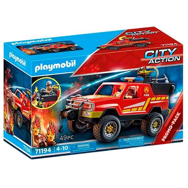 Playmobil City Action 71194 Camión de Bomberos - Imagen 1