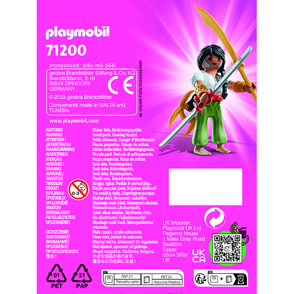 Playmobil 71200 Playmofriends Lutadora - Imagem 2
