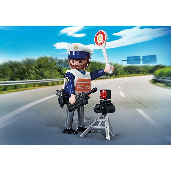 Playmobil 71201 Playmofriends Policía de tráfico - Imagen 1