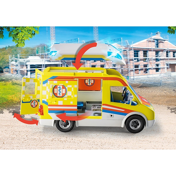 Playmobil 71202 City Life Ambulância com luz e som - Imagem 3
