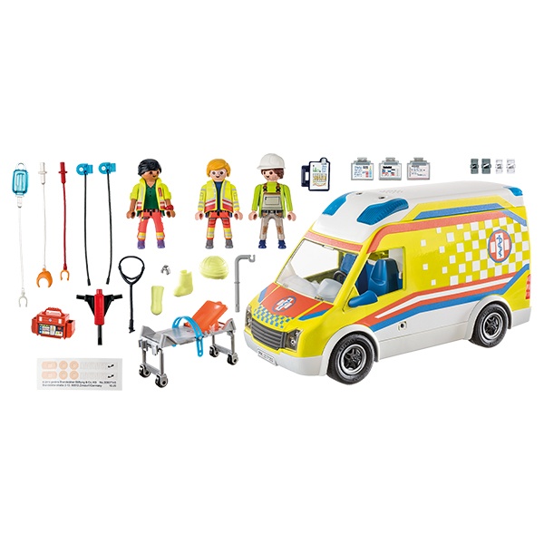 Playmobil 71202 City Life Ambulância com luz e som - Imagem 4