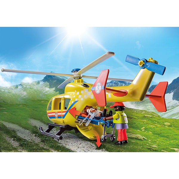 Playmobil 71203 City Life Helicóptero de Rescate - Imatge 3