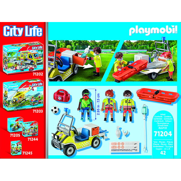 Playmobil 71204 City Life Coche de Rescate - Imagen 2