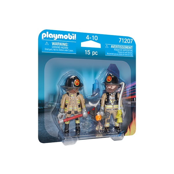 Playmobil 71207 Duo Pack Duo Pack Bomberos - Imagen 1