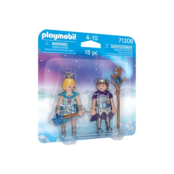 Playmobil 71208 Duo Pack Princesa e Príncipe do Gelo - Imagem 1