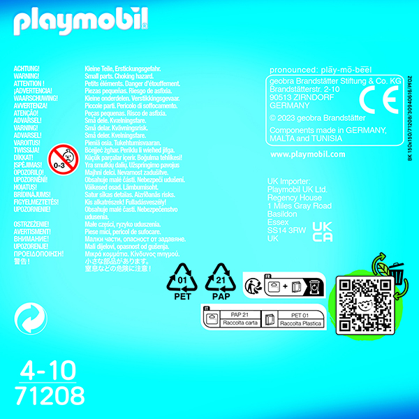 Playmobil 71208 Duo Pack Princesa e Príncipe do Gelo - Imagem 2