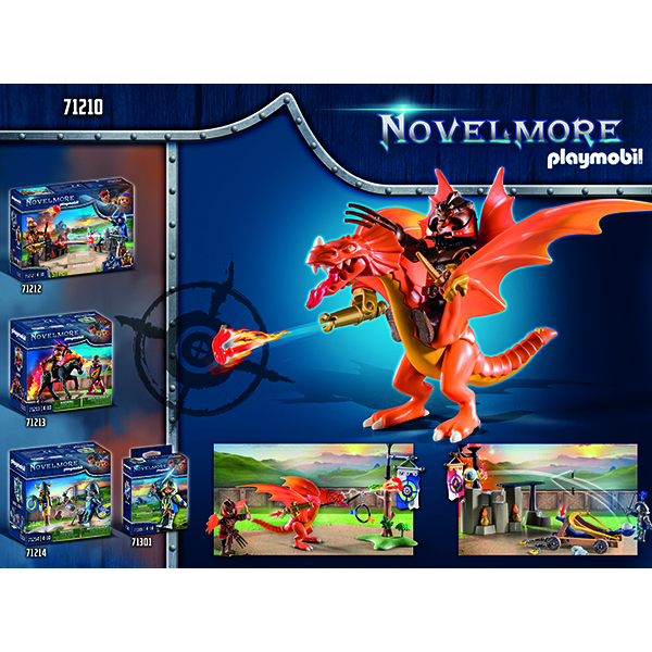 Playmobil 71210 Novelmore Novelmore vs Burnham Raiders - Zona de Batalha - Imagem 2