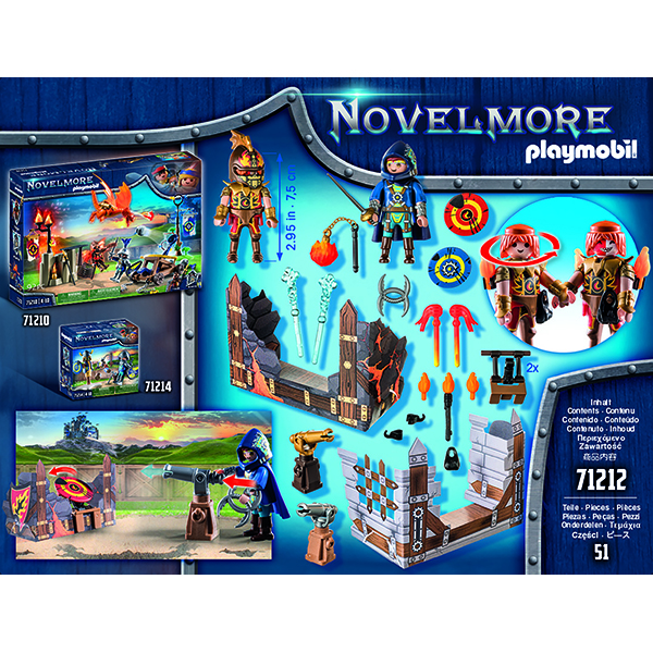Playmobil 71212 Novelmore Novelmore vs Burnham Raiders - Duelo - Imagen 2