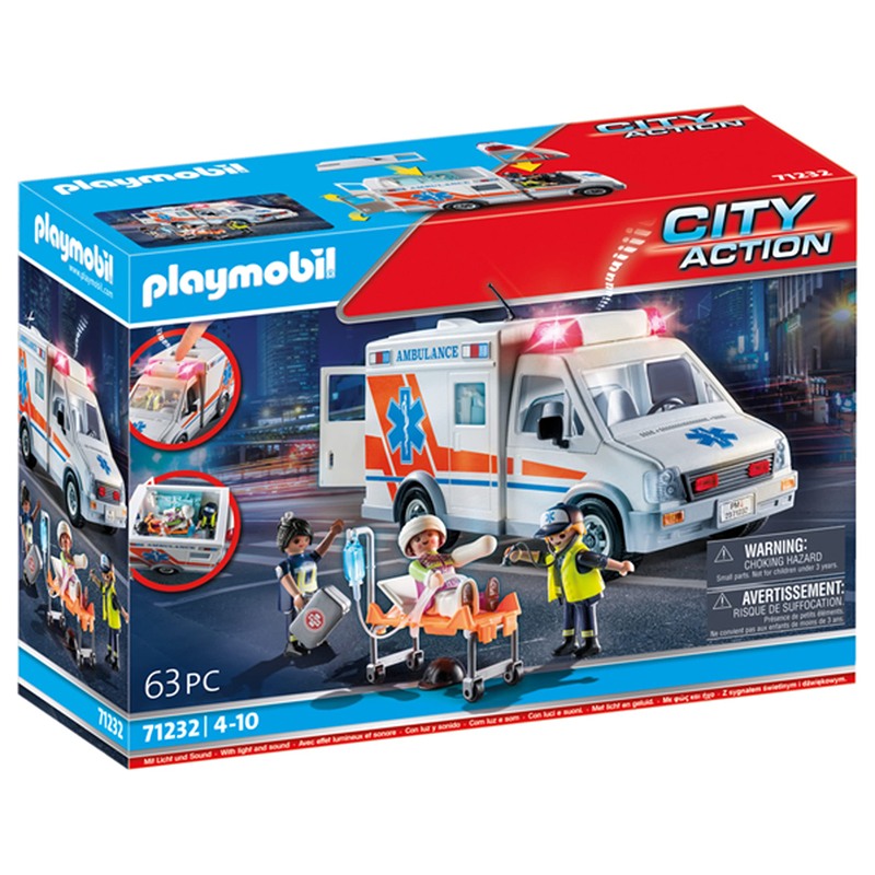 Playmobil City Action 71232 - Ambulancia