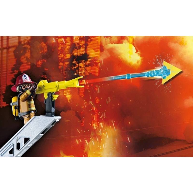 Playmobil City Action 71233 - Camión de Bomberos con escalera - Imagen 4