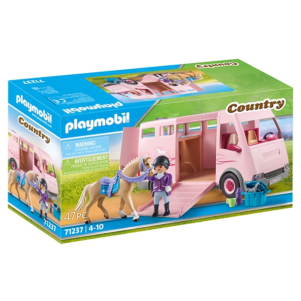 Playmobil 71237 Country Transporte de Caballo - Imagen 1