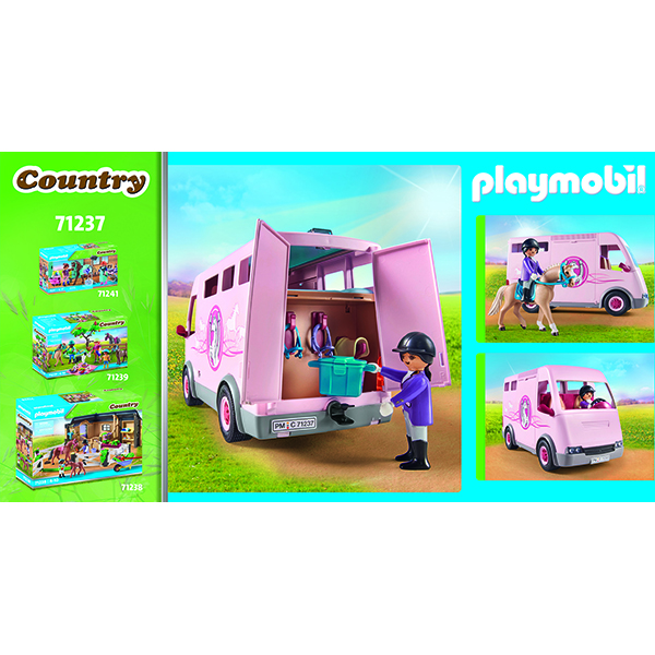 Playmobil 71237 Country Transporte de Caballo - Imagen 2