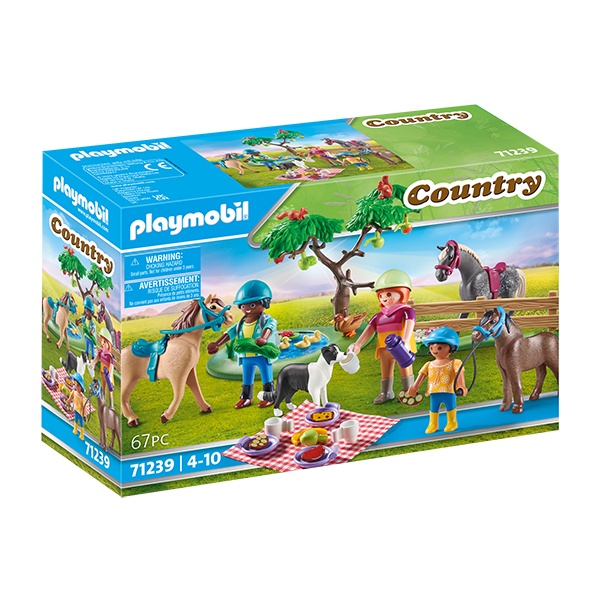 Excursió Pícnic amb Cavalls Playmobil - Imatge 1