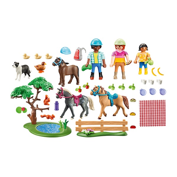 Playmobil 71239 Country Piquenique com cavalos - Imagem 5