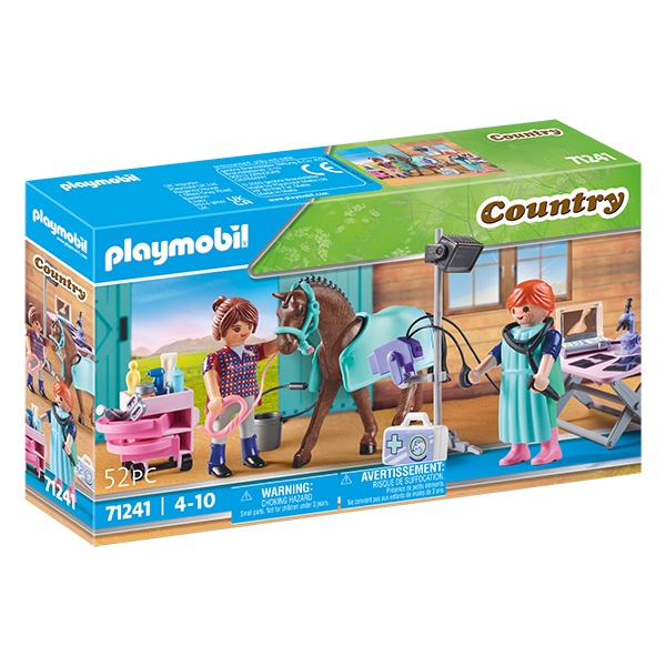 Playmobil 71241 Country Veterinário de Cavalos - Imagem 1