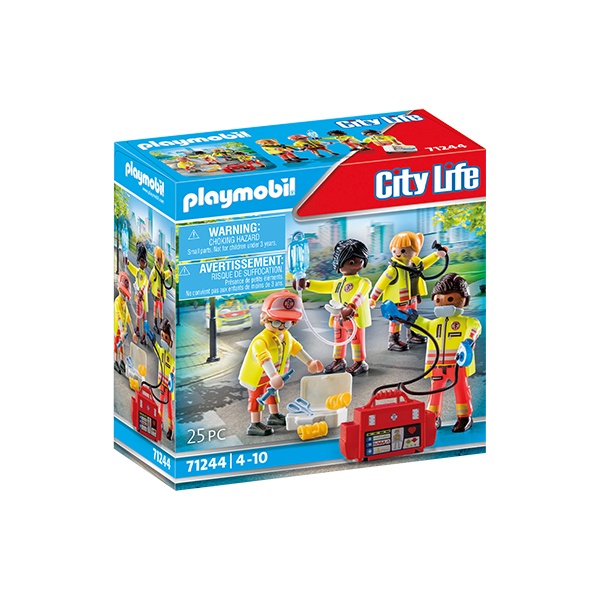 Playmobil 71244 City Life Equipo de Rescate - Imagen 1