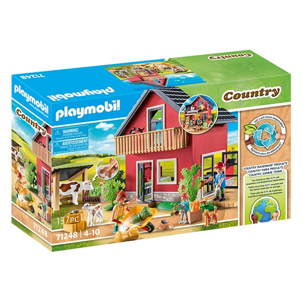 PLAYMOBIL Country 70511 Coche con Remolque para Poni, Juguetes para niños a  Partir de 4 años