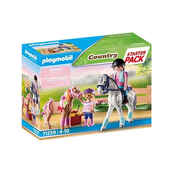 Playmobil Starter Pack Cura de Cavalls - Imatge 1