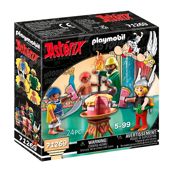 Playmobil 71269 Astérix Astérix: Paletabis y la tarta envenenada - Imagen 1