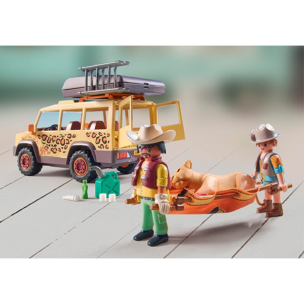 Playmobil Novelmore 71293 - Wiltopia - Vehículo todoterreno con Leones - Imagen 2