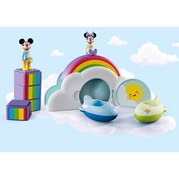 Playmobil 1.2.3 Disney: Mickey y Minnie Casa en las Nubes - Imagen 1