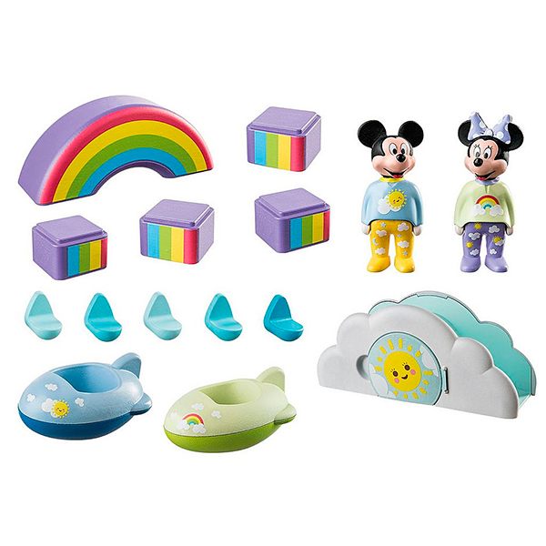 Playmobil 1.2.3 Disney: Mickey y Minnie Casa en las Nubes - Imatge 2