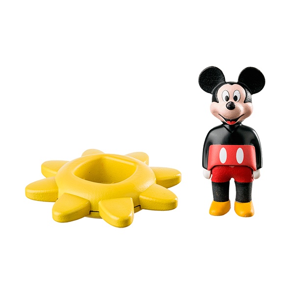 Playmobil 1.2.3 Disney: Mickey Girando Sol - Imagem 1